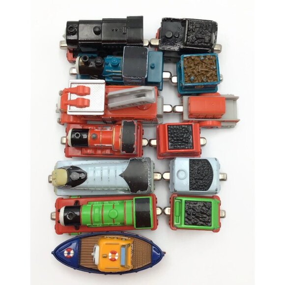 Thomas the Tank Engine 21 Pc. Diecast Trains Push Pull Take Along Friends Lot - Picture 11 of 16